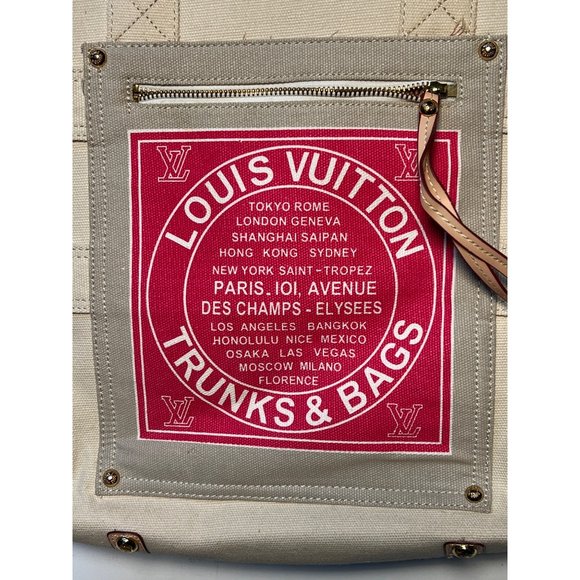 Louis Vuitton Trunks and Bags Canva Tote Bag - Picture 5 of 16